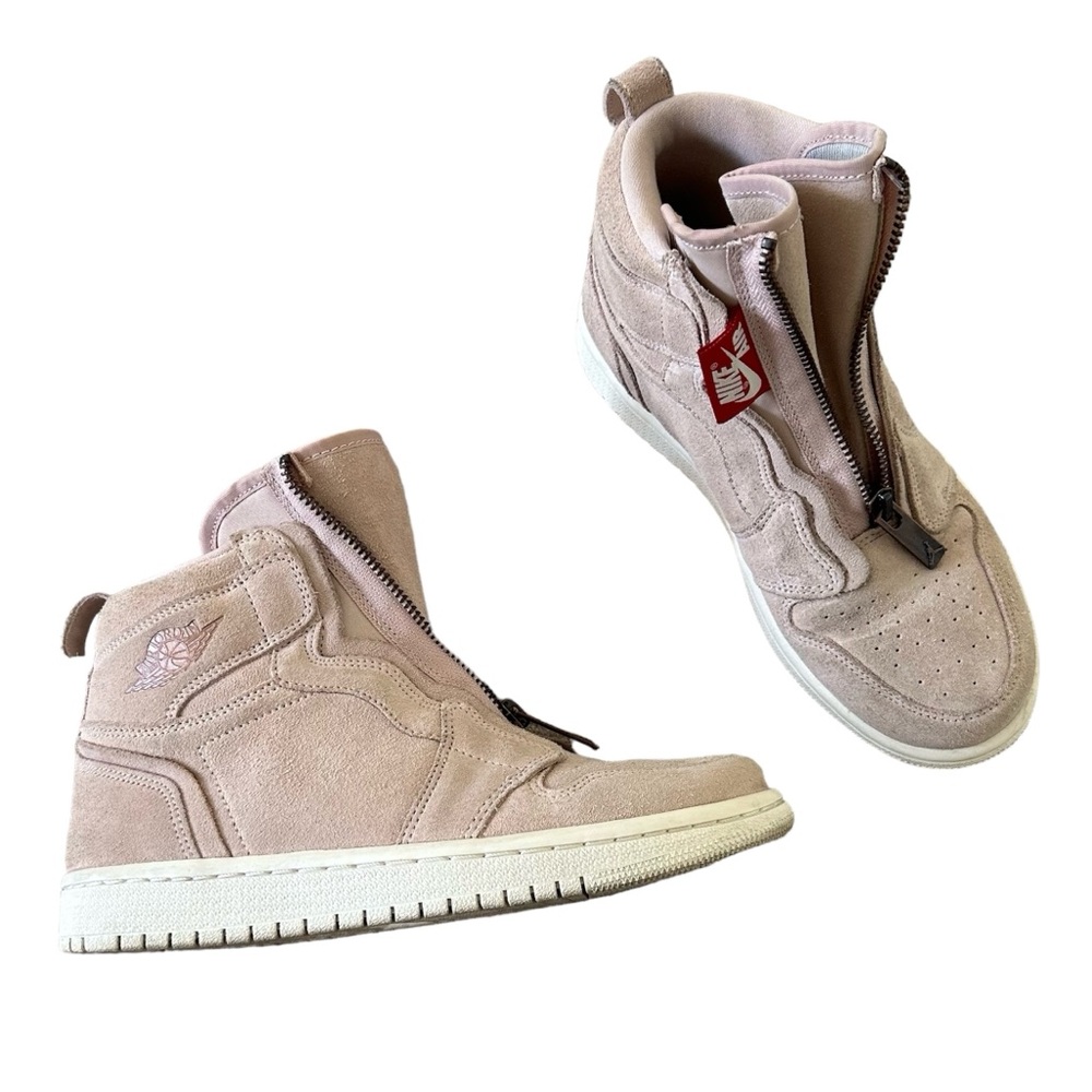 Nike Air Jordan 1 Retro High Zips Size 6 Partical Beige colorway